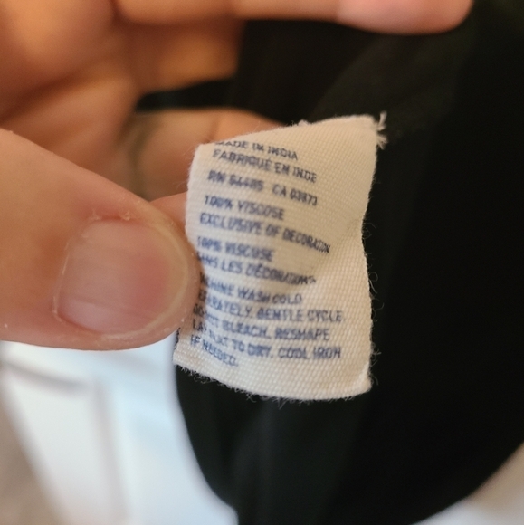 AMERICAN Eagle N Neck Black Camisole Top Size XS - Picture 7 of 8